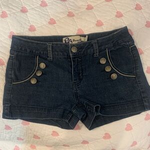 Boom Boom Jeans Women's Navy Jean Shorts